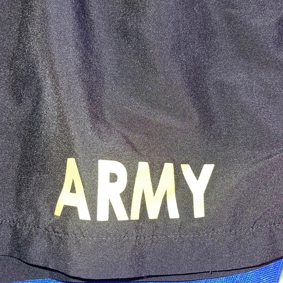 US Military Army APFU PT Shorts Physical Fitness Uniform Black Small NWOT - Picture 3 of 4